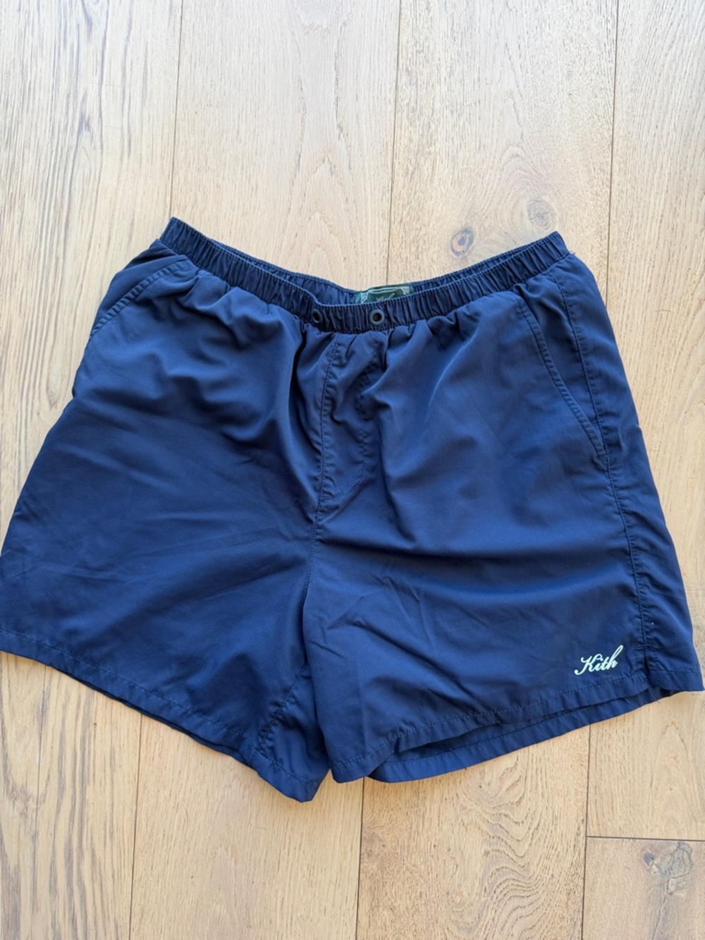 Kith Men's Dark Navy Swim Trunks